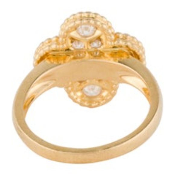 VAN CLEEF & ARPELS Vintage Alhambra Ring - Picture 4 of 5